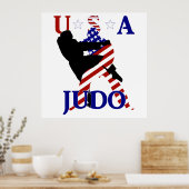 Poster USA Judo (Cuisine)
