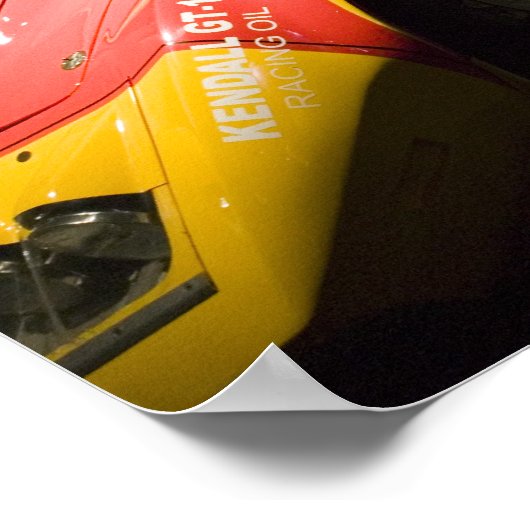 Poster USA, Kentucky, Bowling Green : Corvette nationale (Coin)