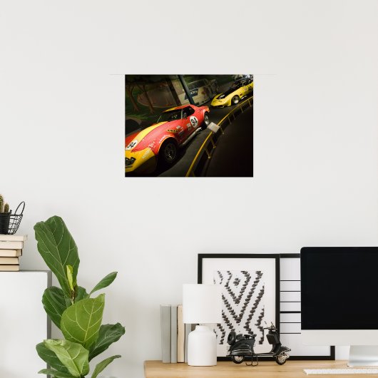 Poster USA, Kentucky, Bowling Green : Corvette nationale (Bureau à domicile)