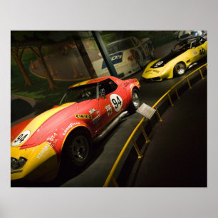 Poster USA, Kentucky, Bowling Green : Corvette nationale 