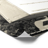 Poster USA, Louisiane, Henderson. Musique créole Zydeco (Coin)