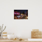 Poster USA, Louisiane, Nouvelle-Orléans. Quartier françai (Cuisine)