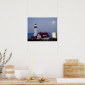 Poster USA, Maine, Portland, Cape Elizabeth, Lighthouse (Cuisine)