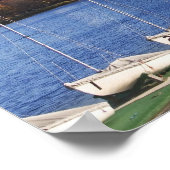 Poster USA, Massachusetts, Boston skyline (Coin)