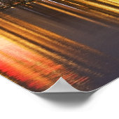 Poster USA, Massachusetts, Boston skyline à la tombée de (Coin)