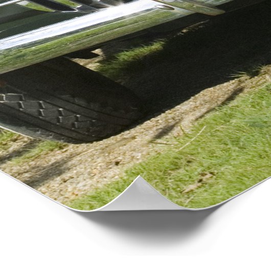 Poster USA, MASSACHUSETTS, Vignoble de Martha : Ouest 4 (Coin)