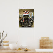 Poster USA, Michigan, Dearborn : Le musée Henry Ford, (Cuisine)