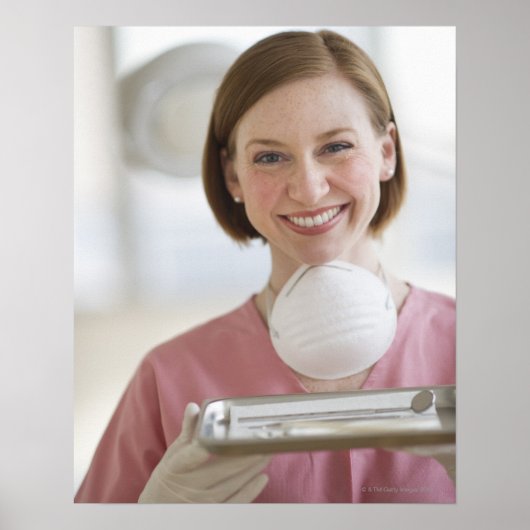 Poster USA, New Jersey, Jersey City, assistante dentaire (Devant)