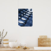 Poster USA, New Jersey, Jersey City, Rangée de cloches (Cuisine)