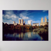 Poster USA, New York City, Central Park, Lac (Devant)