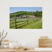 Poster USA, New York, Cooperstown, Farmers' Museum (Cuisine)