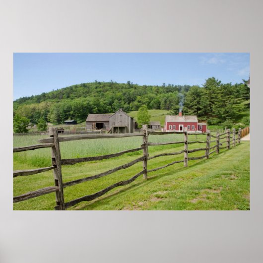 Poster USA, New York, Cooperstown, Farmers' Museum (Devant)