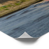 Poster USA, New York, Kingston, Hudson River. Rondout (Coin)