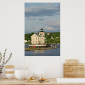 Poster USA, New York, Kingston, Hudson River. Rondout (Cuisine)