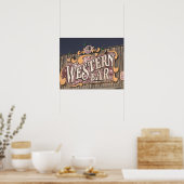 Poster USA, Nouveau Mexique, Cloudcroft : Mountain Town ( (Cuisine)