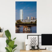 Poster USA, Oklahoma, Oklahoma City, Skyline (Bureau à domicile)