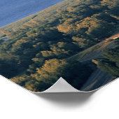 Poster USA, Oregon, Columbia River. Coucher de soleil à C (Coin)