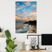 Poster USA, Oregon. Heceta Head Lighthouse le matin (Bureau à domicile)