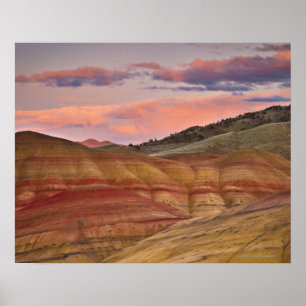 Poster USA, Oregon, Mitchell, Painted Hills pendant 2