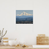 Poster USA, Oregon, Mont Hood en hiver (Cuisine)