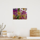 Poster USA, Oregon, Portland. Les fleurs de cosmos se ref (Cuisine)