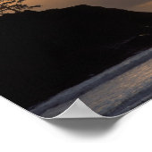 Poster USA, Oregon, près du parc Oswald West State Park, (Coin)