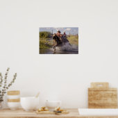 Poster USA, Oregon, Seneca, Ponderosa Ranch. Cowboy (Cuisine)