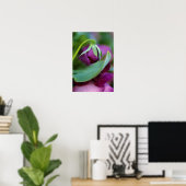 Poster USA, Pennsylvanie. Ouverture du bourgeon de fleurs (Bureau à domicile)
