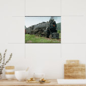 Poster USA, Pennsylvanie RR_Trains du monde (Cuisine)