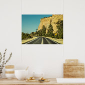 Poster USA Road trip Paysage Photo (Cuisine)