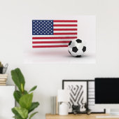 Poster USA Soccer (Bureau à domicile)
