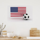 Poster USA Soccer (Cuisine)