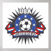 Poster USA Soccer (Devant)