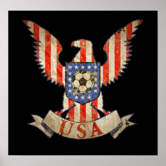 Poster USA Soccer (Devant)