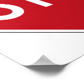 Poster USA Stop Sign (Coin)