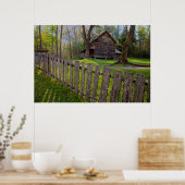 Poster USA, Tennessee, Cabine À Cades Cove (Cuisine)