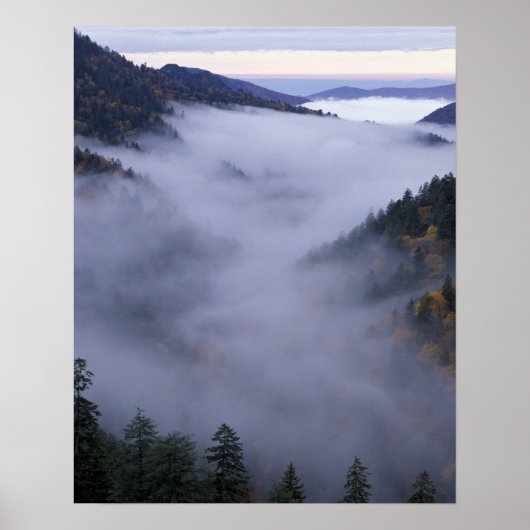 Poster USA, Tennessee. Great Smokey Mountains (Devant)