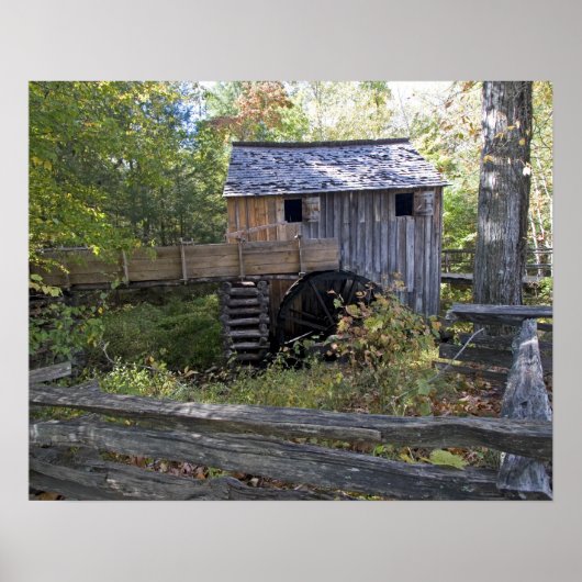 Poster USA - Tennessee. Usine de câbles dans la région de (Devant)