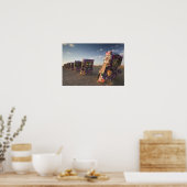 Poster USA, TEXAS, zone de Panhandle, Amarillo : Cadillac (Cuisine)