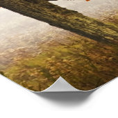 Poster USA, Virginie-Occidentale, Davis. Érable rouge en  (Coin)