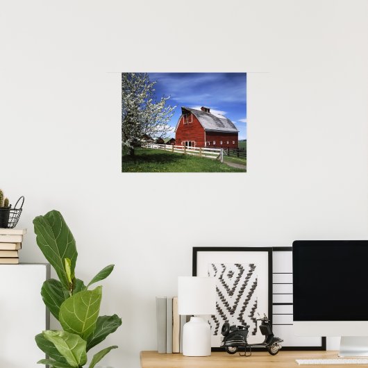 Poster USA, Washington, Ellensburg, Grn (Bureau à domicile)