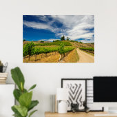 Poster USA, Washington, Lake Chelan. Vineyard 3 (Bureau à domicile)