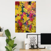 Poster USA, Washington, Western Mountain Ash, Okanogan (Bureau à domicile)