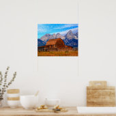 Poster USA, Wyoming, Grand Teton National Park. (Cuisine)