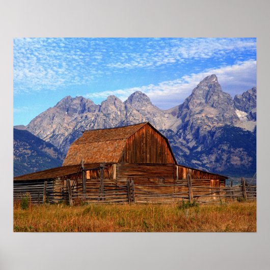 Poster USA, Wyoming, Grand Teton National Park. (Devant)