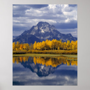 Poster USA, Wyoming, Grand Teton NP. Contre