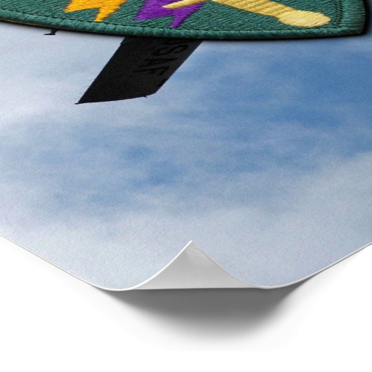 Poster USACAPOC Opérations spéciales Affaires civiles Imp (Coin)