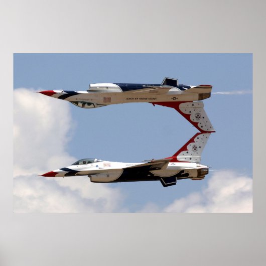 Poster USAF Thunderbirds (Devant)