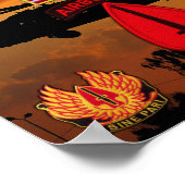 Poster USASOC Opérations spéciales SOF LRRP Vets Patch (Coin)