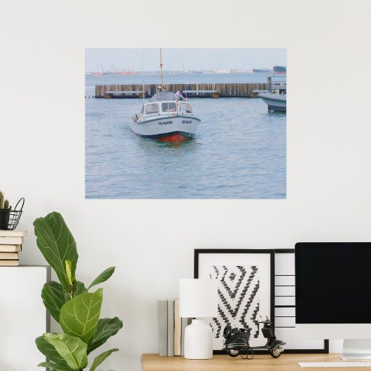 Poster USCG 40 Pied utilitaire Bateau large # 40450 Vue f (Bureau à domicile)